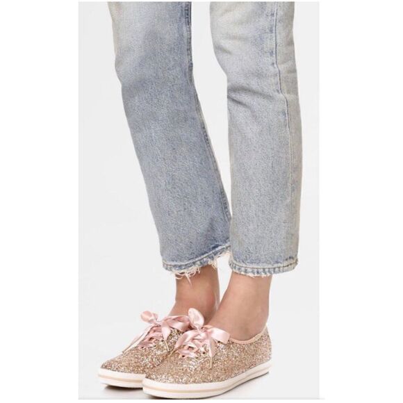 Keds x Kate Spade Women's Champion Glitter Sneaker Size 7,5 - Picture 12 of 12